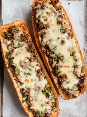 Philly Cheesesteak Cheesy Bread Recipe