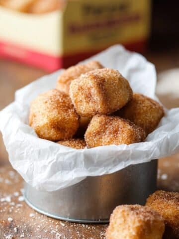 Cinnamon Sugar Churro Bites (Air Fryer or Oven) Recipe