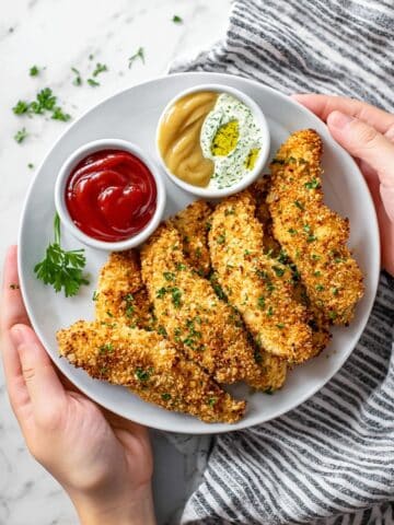 Easy Baked Chicken Tenders (Extra Crispy!) Recipe