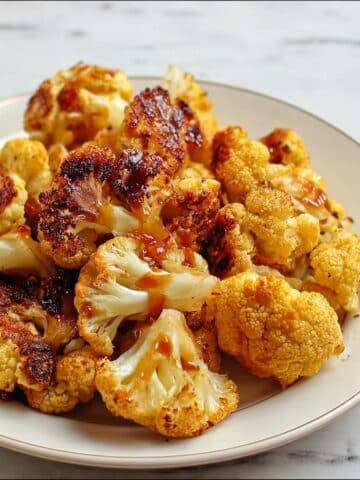 Sweet and Spicy Roasted Cauliflower Recipe