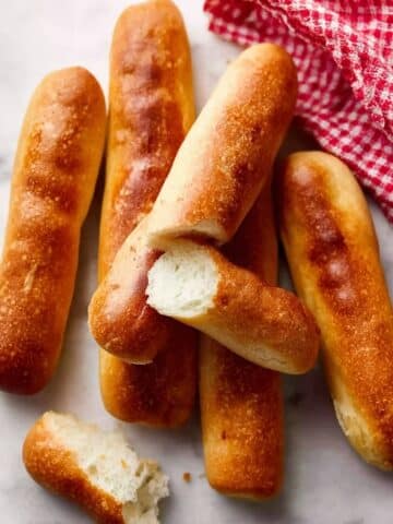 Homemade Soft Breadsticks Recipe