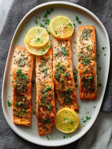 Baked Lemon Pepper Salmon Recipe