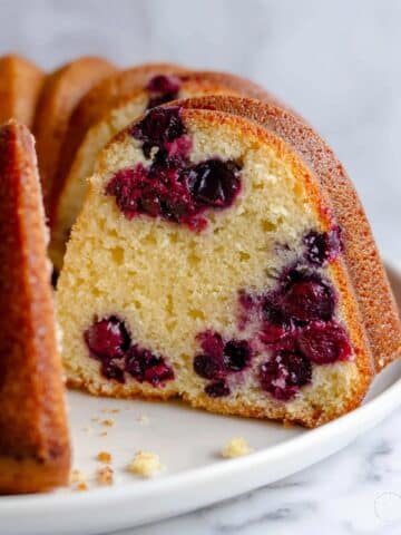 Super Moist Blueberry Bundt Cake Recipe
