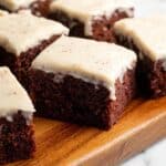 Gingerbread Cake with Cinnamon Molasses Frosting Recipe