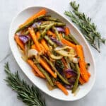 Roasted Green Beans and Carrots Recipe