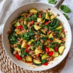 Easy Ground Turkey and Zucchini Skillet Recipe