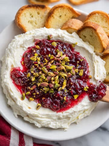 Cranberry Whipped Feta Dip Recipe