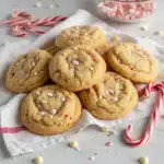 White Chocolate Peppermint Cookies Recipe