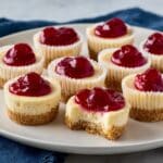 Mini Cheesecakes with Cherry Pie Filling Recipe