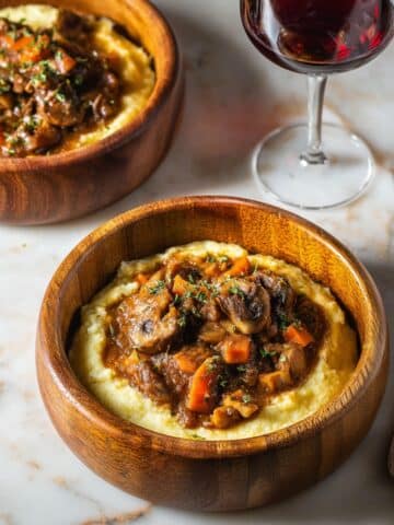 Mushroom Bourguignon Recipe