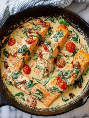 Creamy Tuscan Salmon Recipe