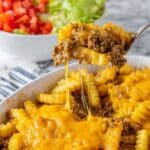Cheeseburger French Fry Casserole Recipe