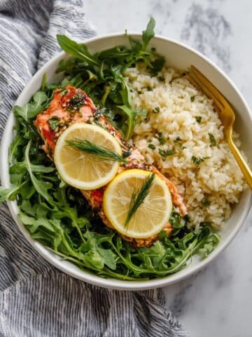 Baked Honey-Lemon Salmon With Thyme Recipe