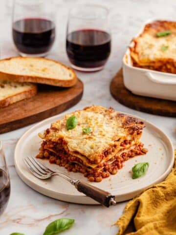 Lentil Lasagne Recipe