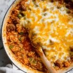 Sloppy Joe Orzo with Mini Meatballs Recipe