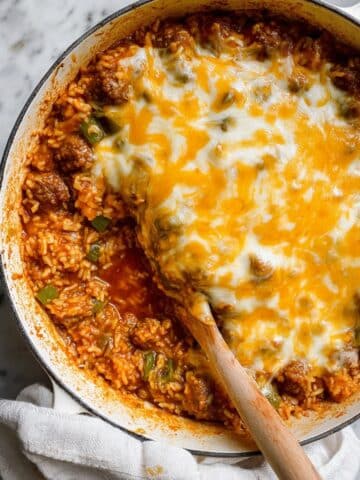 Sloppy Joe Orzo with Mini Meatballs Recipe