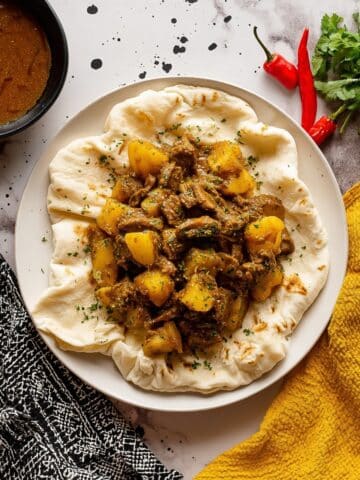 Curry Chicken Roti Recipe