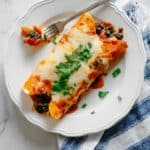 Veggie Black Bean Enchiladas Recipe
