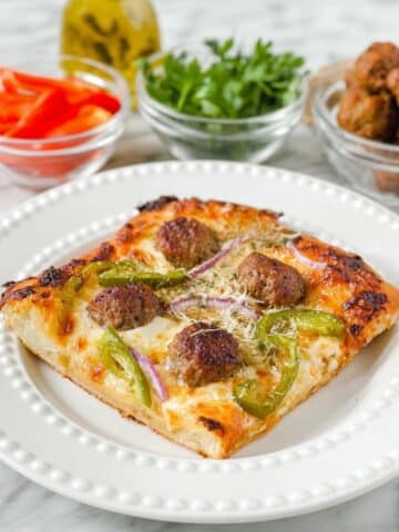 Keto Sausage Pepperoni Sheet Pan Pizza Recipe