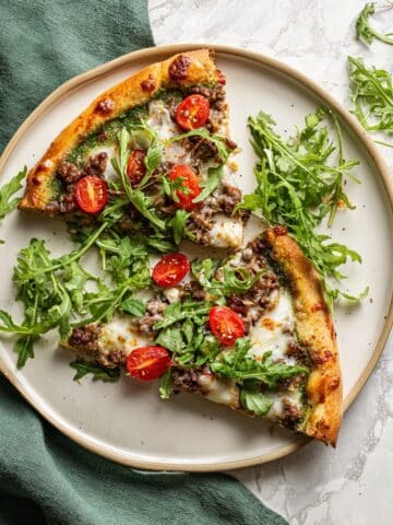 High Protein Cottage Cheese Pizza Recipe
