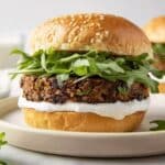 Homemade Black Bean Veggie Burgers Recipe
