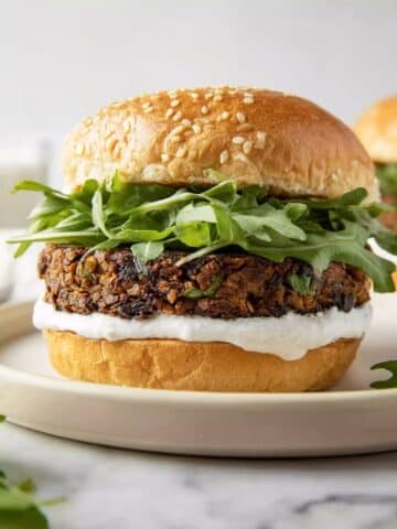 Homemade Black Bean Veggie Burgers Recipe