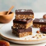 Chocolate Nut & Date Bars Recipe