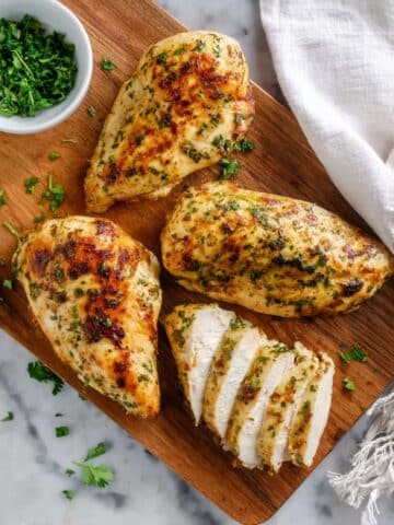Baked Italian Seasoned Chicken Breast Recipe
