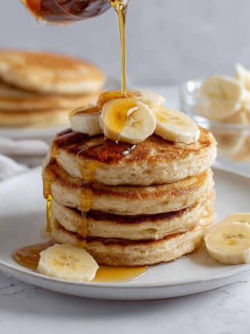 Fluffy Banana Pancakes Recipe