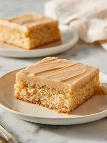 Peanut Butter Cake with Fudge Icing Recipe