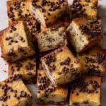 Chocolate Chip Banana Bars Recipe