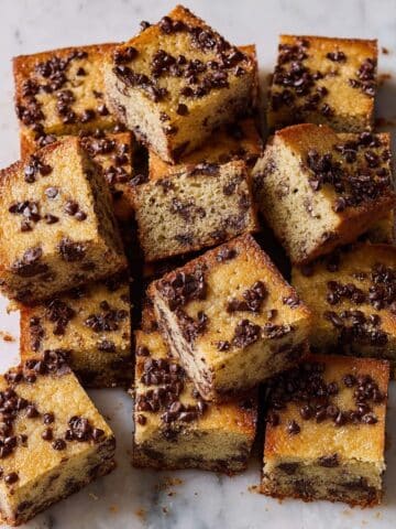 Chocolate Chip Banana Bars Recipe