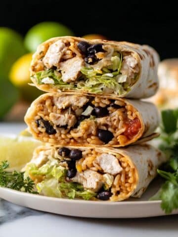 Chipotle Ranch Grilled Chicken Burrito Recipe