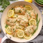 Creamy Lemon Garlic Chicken Recipe
