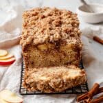 Apple Banana Bread with Cinnamon Streusel Recipe