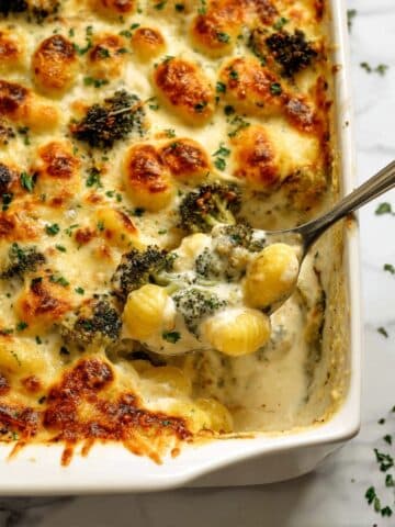 Cheesy Baked Gnocchi with Broccoli Recipe