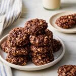 Chocolate Peanut Butter No Bake Cookies Recipe