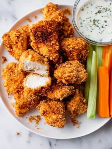 Air Fryer Buffalo Chicken Nuggets Recipe
