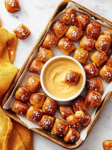 Buttery Soft Pretzel Bites Recipe