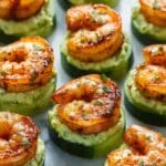 Cajun Shrimp and Avocado Cucumber Bites Recipe
