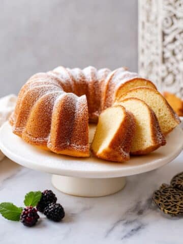 Vanilla Bean Pound Cake Recipe
