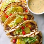 Smash Burger Tacos Recipe