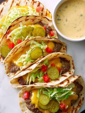 Smash Burger Tacos Recipe