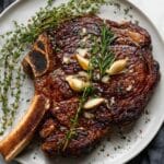 Herb Butter Basted Cast Iron Steak Recipe