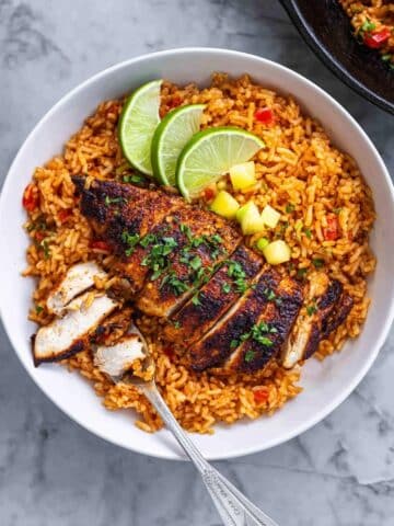 One Pot Cajun Chicken and Rice Recipe