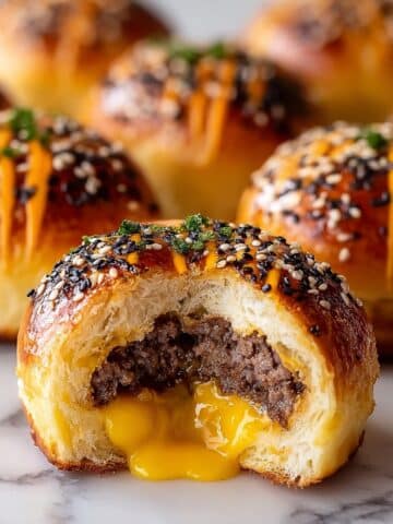 Cheeseburger Pretzel Bombs Recipe
