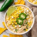 Crockpot Mexican Street Corn Chicken Chili Recipe