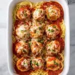 Air Fryer Chicken Parmesan Meatballs Recipe