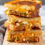 Buffalo Chicken Grilled Cheese Recipe