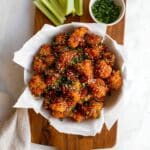 Korean Gochujang Baked Cauliflower Wings Recipe